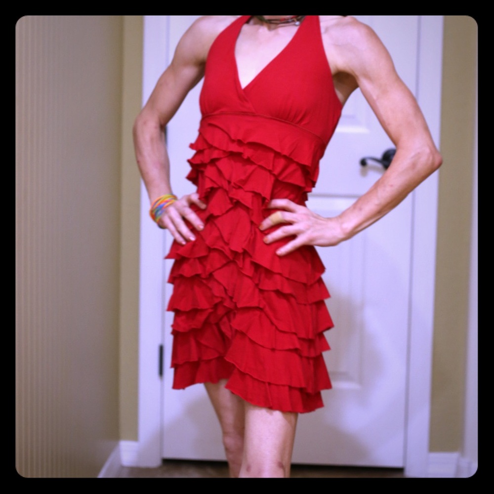 Express halter dress